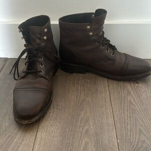 Thursday Boot Co dark brown boots size 11